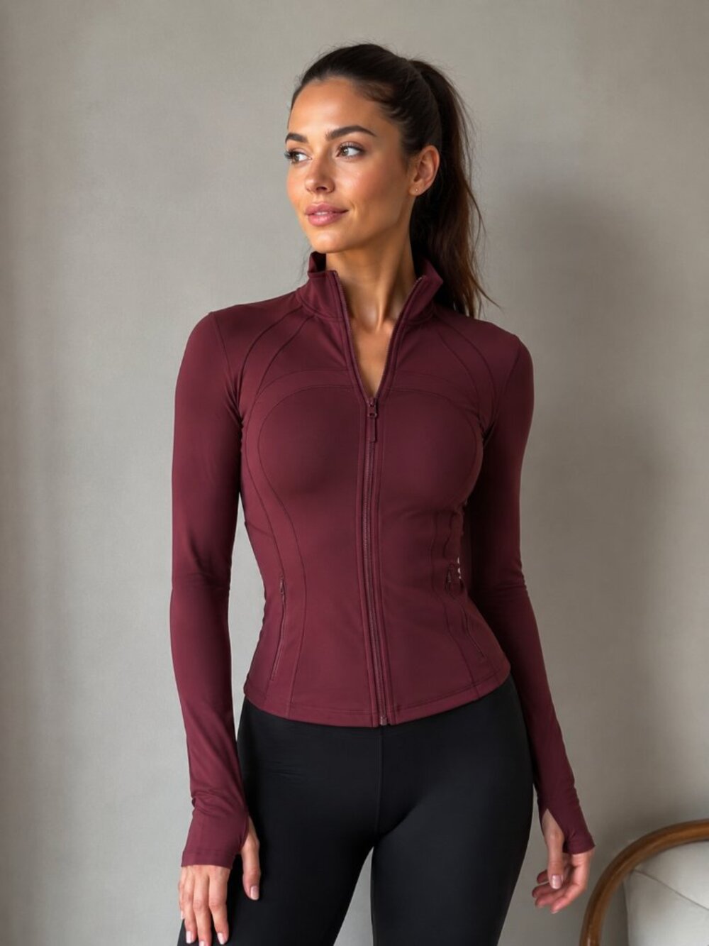 LULULEMON Define Jacket Sz 4 Redwood